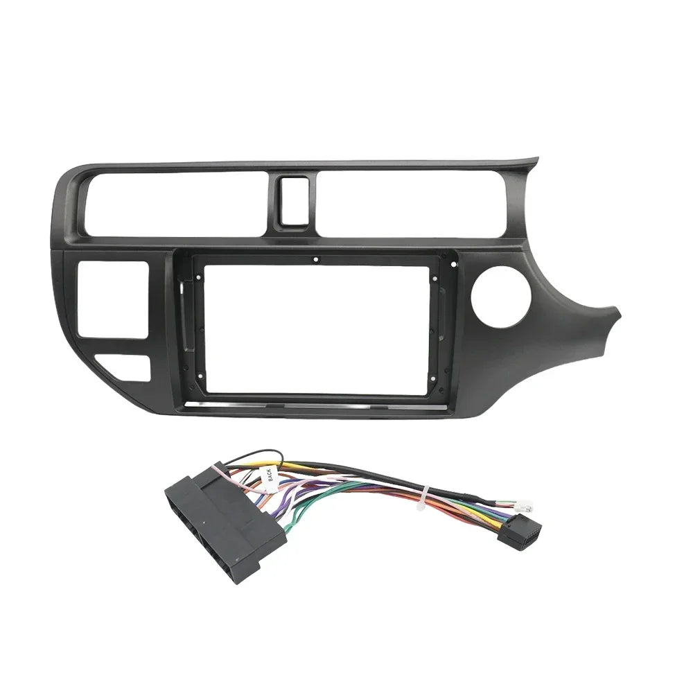 2 DIN 9INCH CAR Radio Dash Frame for KIA RIO KIA K3 2012-2015 9 Inch Big Radio Stereo Dash Mount Panel Frame