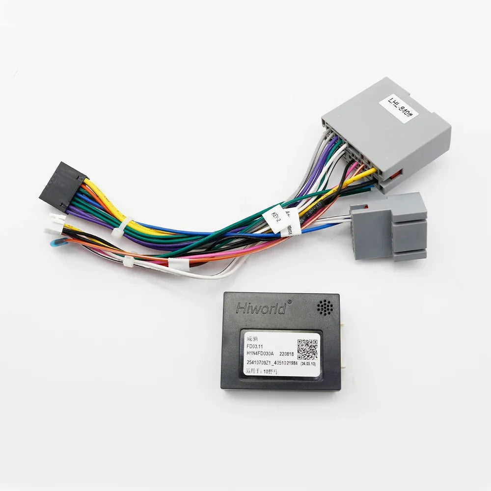 Car Wiring Harness Adapter For FORD 2010 MUSTANG POWER WIRE  Android Radio Power Cable With Canbus Box