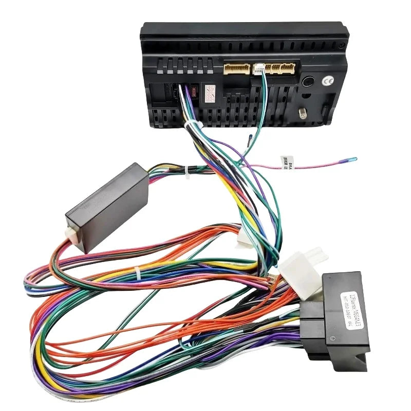 Quadlock Wiring Harness CAN Bus Decoder 16 Pin Plug to 12 Pin Connector Car Android Cable Adapter for Renault Megane 3 Fluence