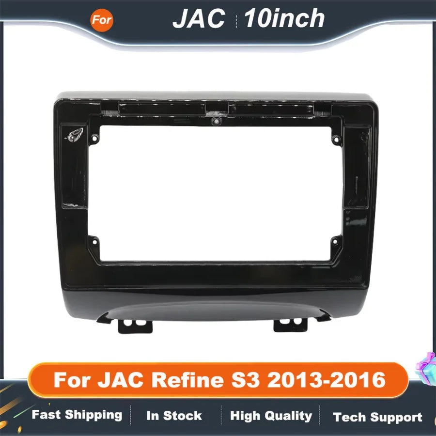 10 Inch car stereo frame Adapter Kit for JAC Refine S3 2013-2016 |CANBUS Decoder  Android Radio Installation