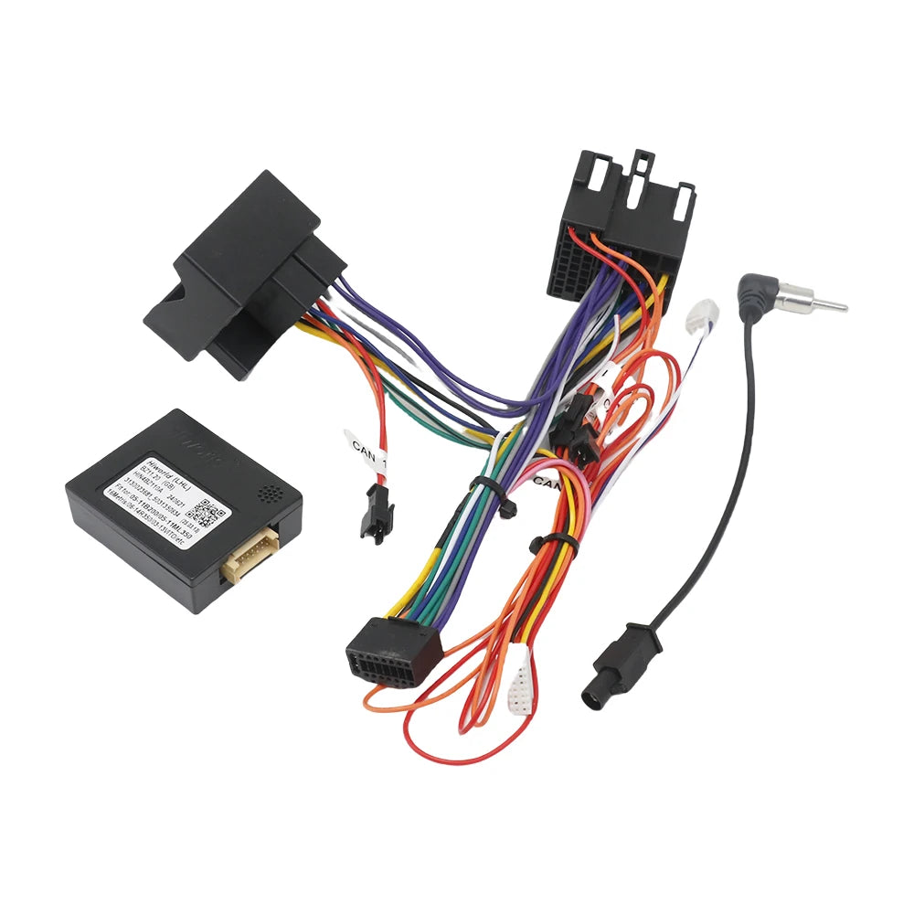 For Mercedes Benz B200/C-Class/E-Class/ML/S300/Vito/Viano/R-Class Car Android 16PIN Power Wiring Harness Cable With Canbus