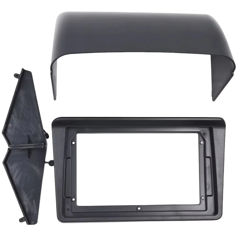 2 Din  Panel 9 inch Car Radio Fascia for Mitsubishi Pajero Montero V31 Cheetah Kingbox Stereo Frame Plate Adapter Navigation