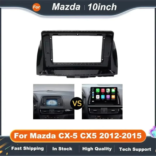 10 Inch Car Stereo Fascia with CANBUS Box for Mazda CX-5 2012-2015 Android Radio