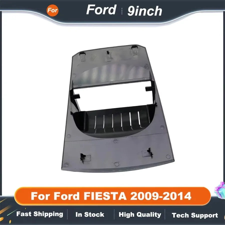 9 Inch Car Stereo Frame 2Din Fitting Kit for FORD FIESTA 2009-2014 Dash Panel Radio Fascia Installation Kit