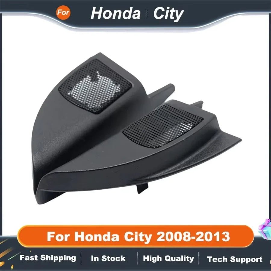 Angle Gum Mounts Car Radio Frame Fitting Kit for HONDA CITY 2008-2013 2Pcs Tweeter Speaker Cover Boxes Refitting Accessories