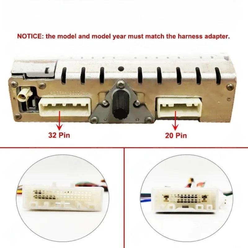 Wiring Harness CAN BUS Decoder 16 Pin Plug to 20Pin Connector Car Android Cable Adapter for Renault Clio Mk4 Kadjar Sandero Mk3
