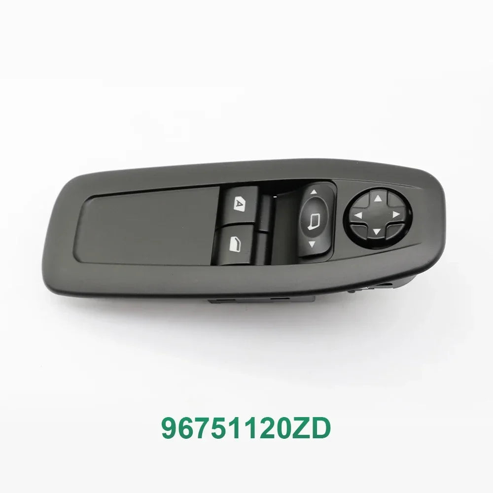 For Peugeot 208 3008 5008 2018 96751127ZD Car Window Glass Lifter Control Master Switch Panel Car 96751120ZD Without Folding