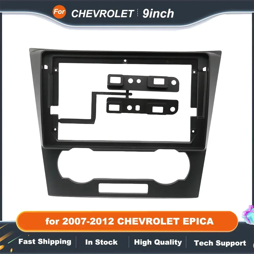 9 Inch car stereo panel for Chevrolet Epica 2007-2012 Stereo Dashboard Refitting Panel Kit