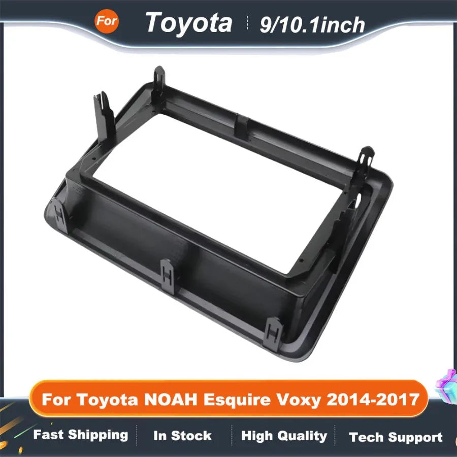 9"/10.1" Car Radio Frame Fascia for TOYOTA NOAH ESQUIRE VOXY 2014-2017 GPS MP5 Android Stereo Player 2Din Head Unit Dash Frame