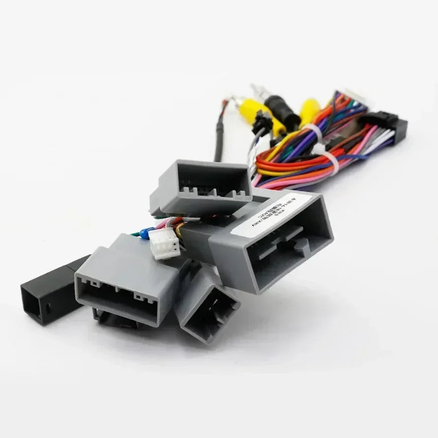 Car Audio Frame 16Pin Car Head Unit Harness Power Adapter Cable With Canbus For Honda Jade XR-V Vezel Fit GK 2013-2019