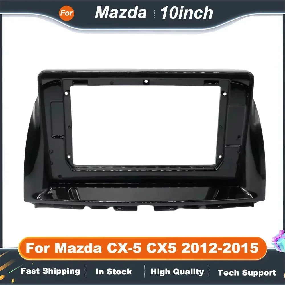 10 Inch Car Stereo Fascia with CANBUS Box for Mazda CX-5 2012-2015 Android Radio