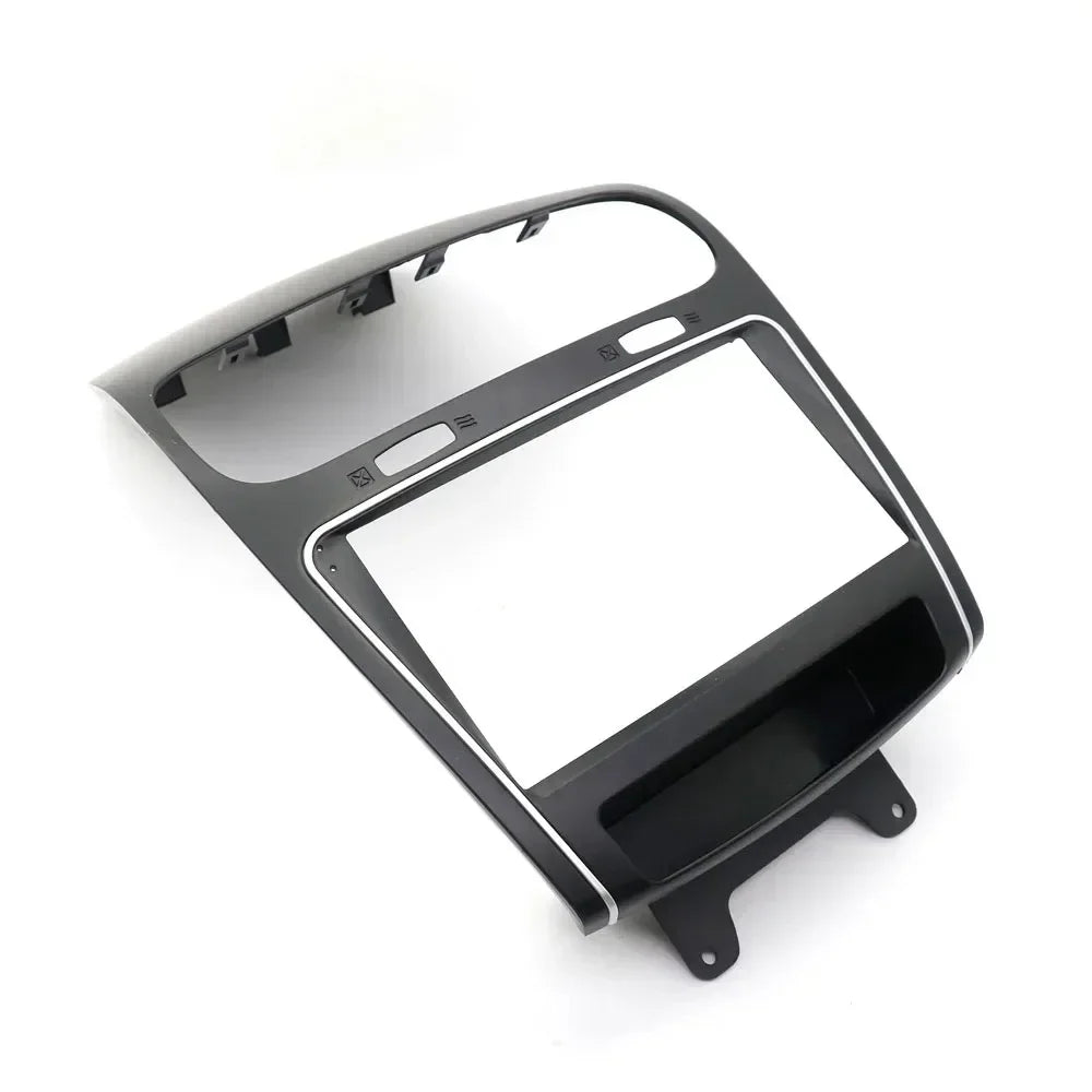 For Dodge Journey Fiat Freemont Leap 9inch Car Fascia Radio Panel DVD  Dash Kit Install Adapter Console Frame Bezel trim