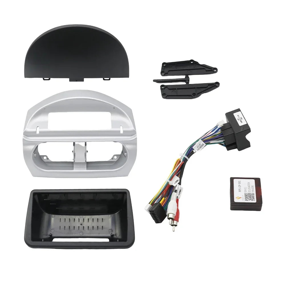 9 Inch Car Frame Fascia Adapter Canbus Box Decoder Android Radio Dash Fitting Panel Kit For Opel Combo Corsa Tigra