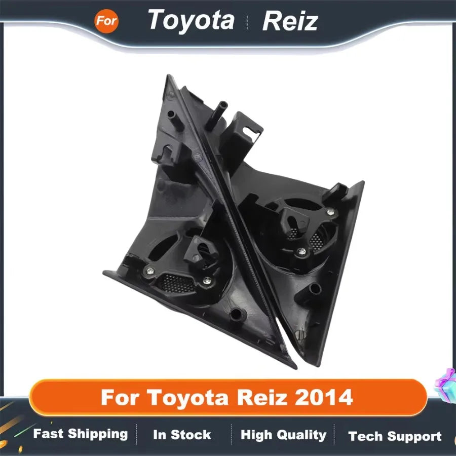 2PCS Car Tweeter Mounting Brackets for Toyota Reiz 2014  Door Angle Speaker Cover Boxes  Installation Kit