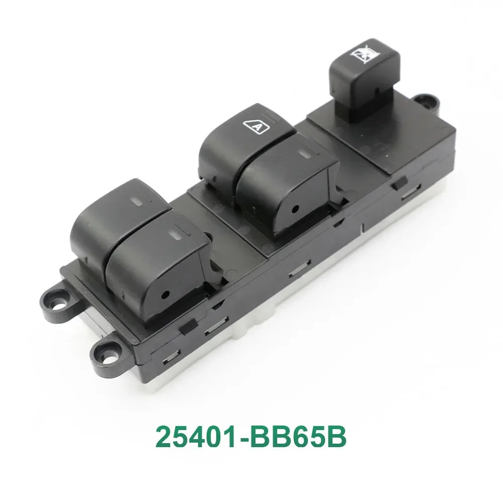 Master Electric Power Window Lifter Switch For Nissan Qashqai J10 2.0 dCi 4WD Navara D40 Vehicles Car QZ 25401JD001 25401BB60B