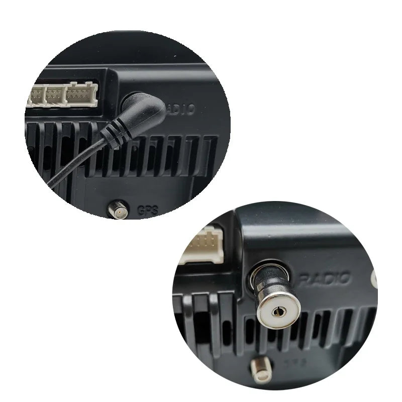 10 Pieces a Lot Fakra Antenna Adapter Cable, DIN Plug Radio Converter, for Car Radio Android System Head Unit