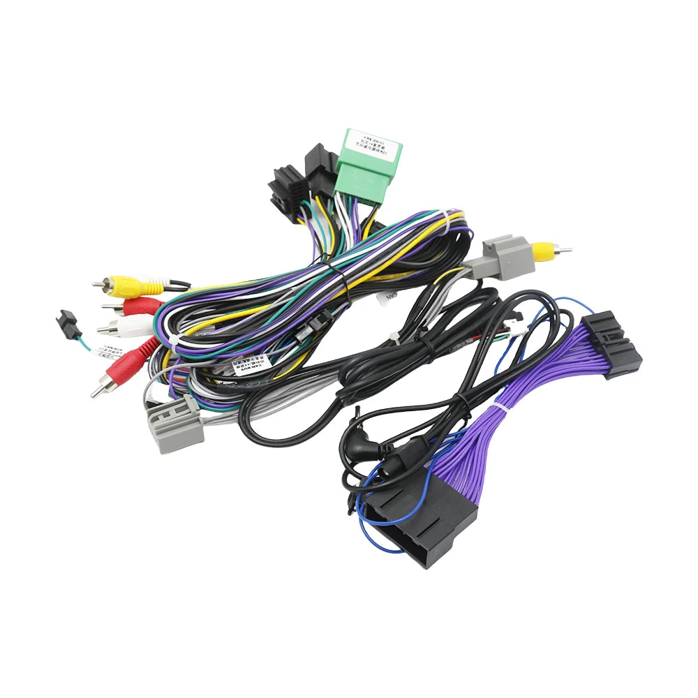 For Opel Karl 2018 for Astra 2017 for Chevrolet Cruze 2015-2016 Car 16pin Radio Audio Wiring Harness for Equinox 2017/BuickRegal