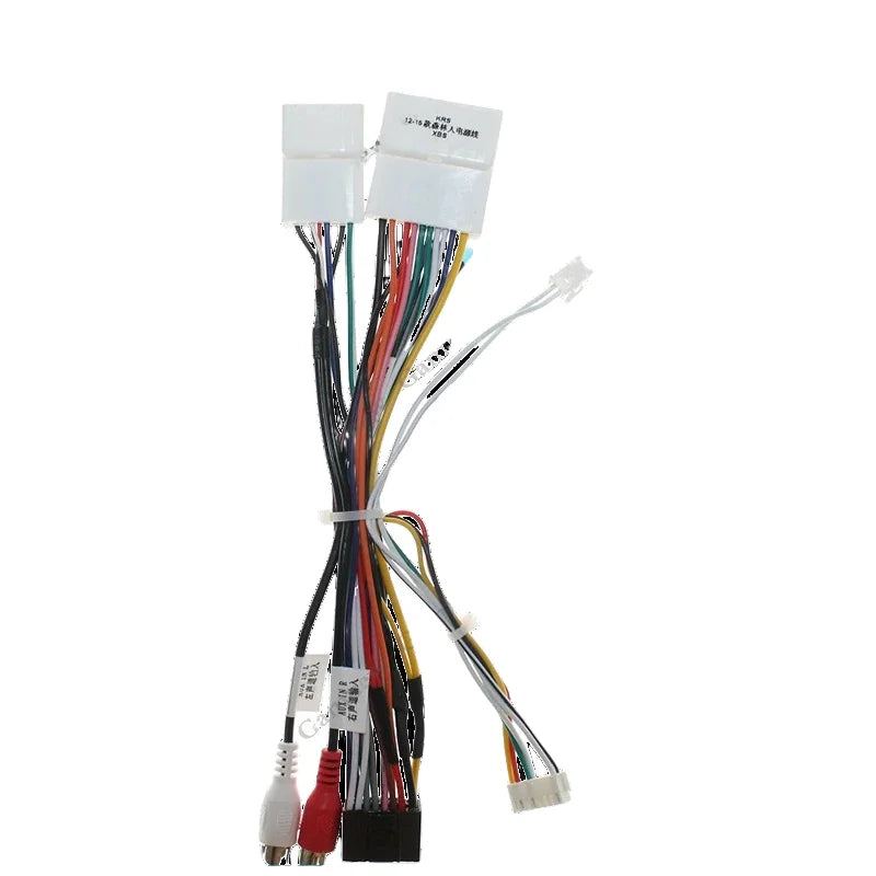 Car 16pin Wiring Harness Adapter Canbus Box Decoder Android Radio Power Cable For Subaru Forester 2012-2015