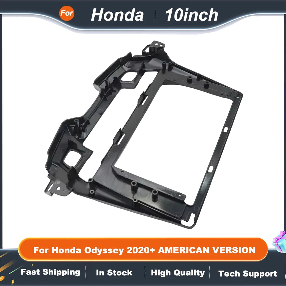 10 Inch Car Frame Fascia Adapter  For Honda Odyssey 2020+ AMERICAN VERSION Android Radio Dash Fitting Panel Kit