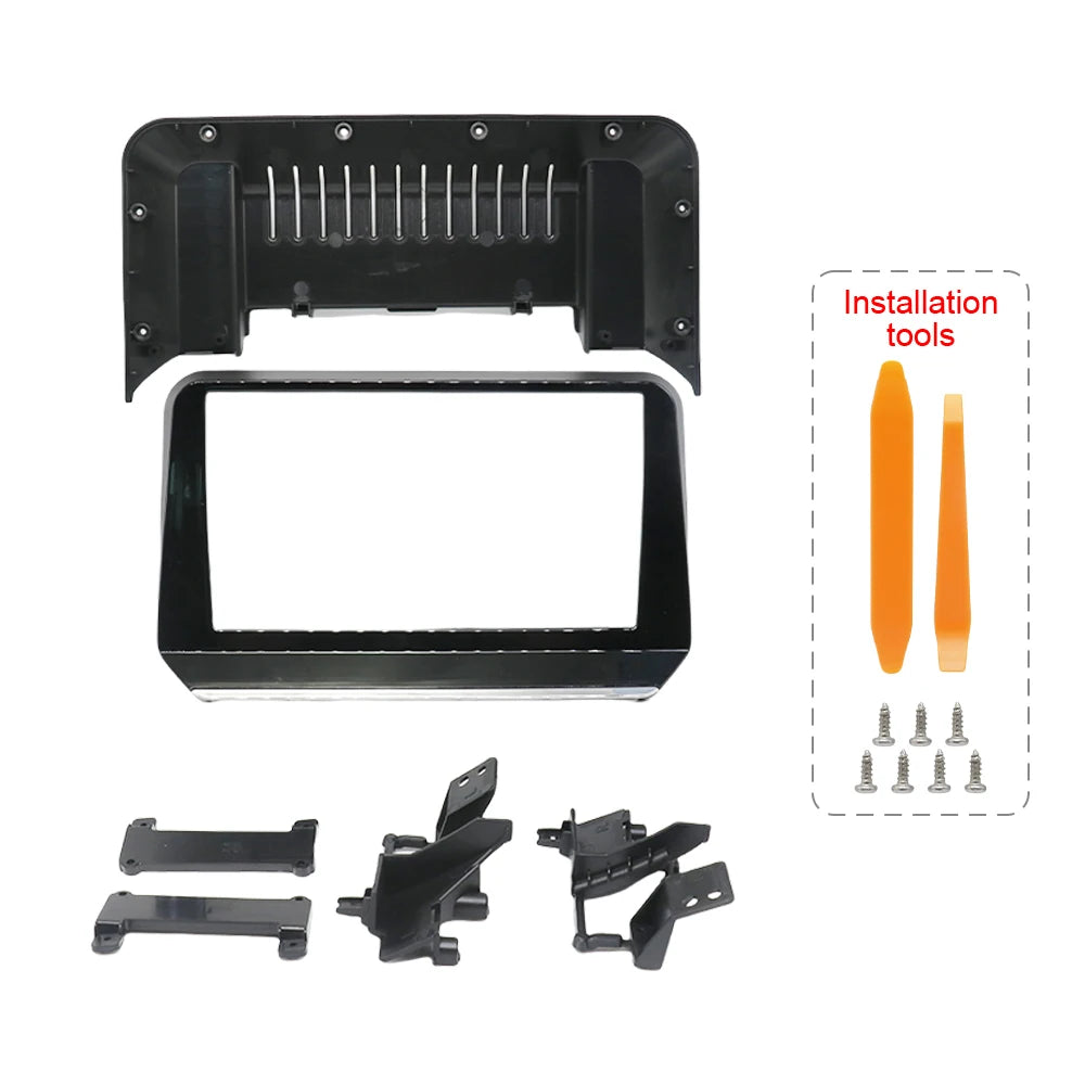 10 Inch for MITSUBISHI TRITON L200 2023+ Car Radio Stereo GPS MP5 Android Player 2 Din Fascias Panel DashBoard Frame Cover