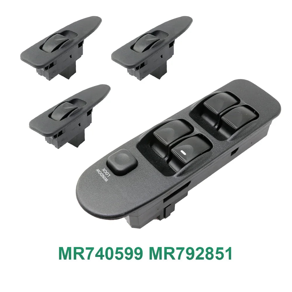 MR740599 MR792851 Nevosa Front Left Right Side Master Power Car Window Switch Lifter Button for Mitsubishi Carisma Space Star