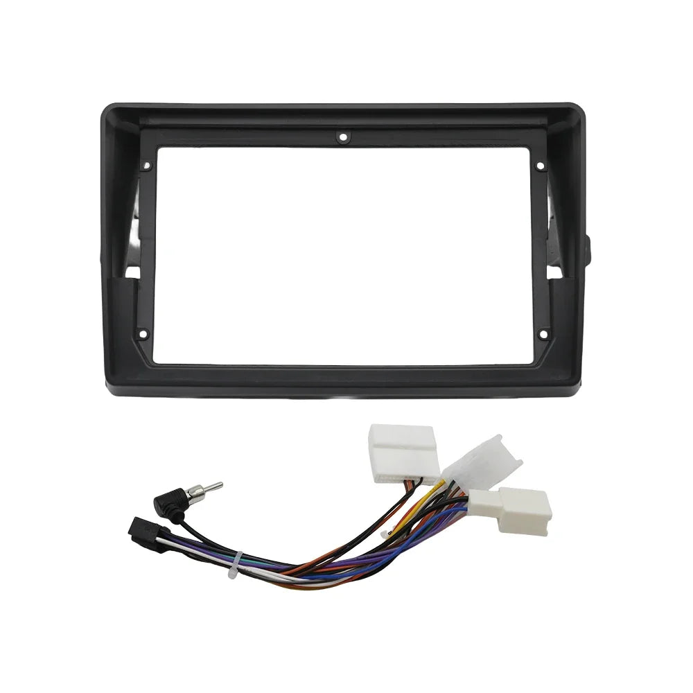 For TOYOTA Sienna 2004-2010 9 Inch Car Radio Stereo 2 Din Head Unit GPS MP5 Android Player Dashboard Fascia Panel Frame Install