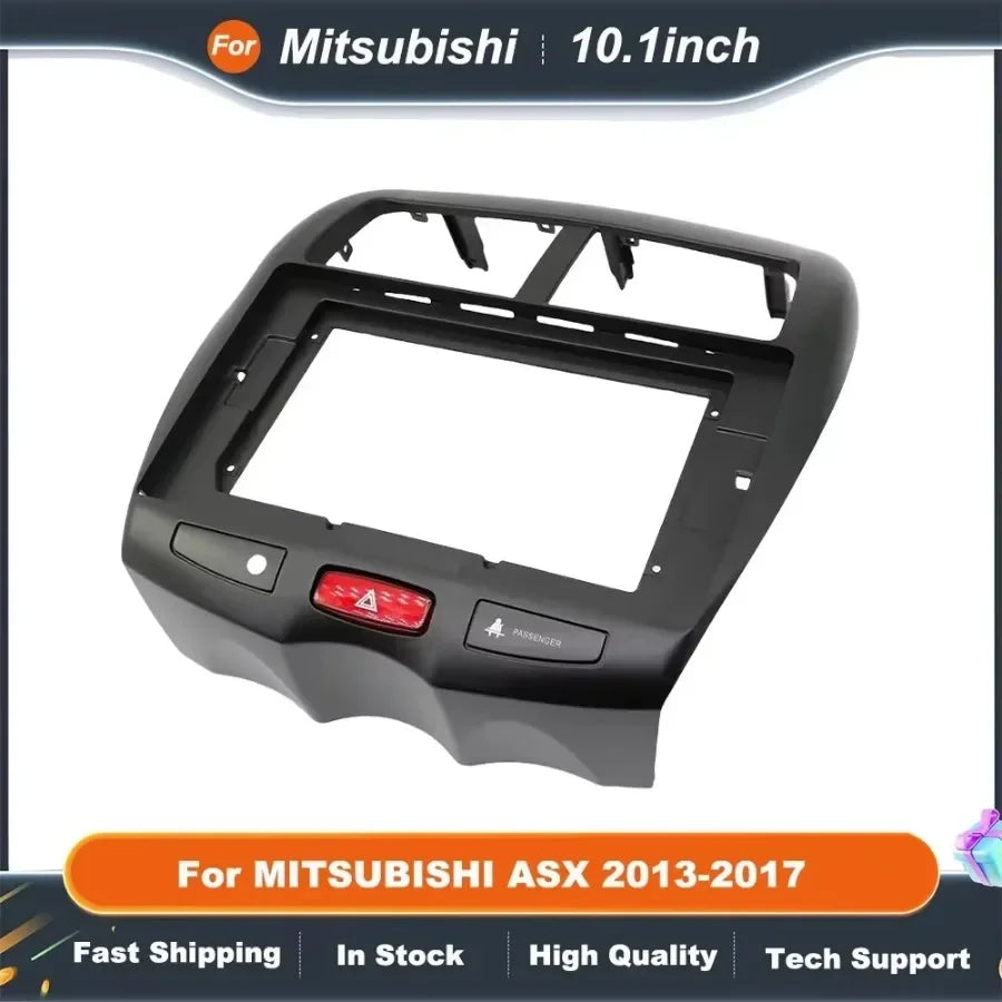 10.1 Inch 2 Din Android Car Radio Fascia for MITSUBISHI ASX 2013-2017 with MP5 Player