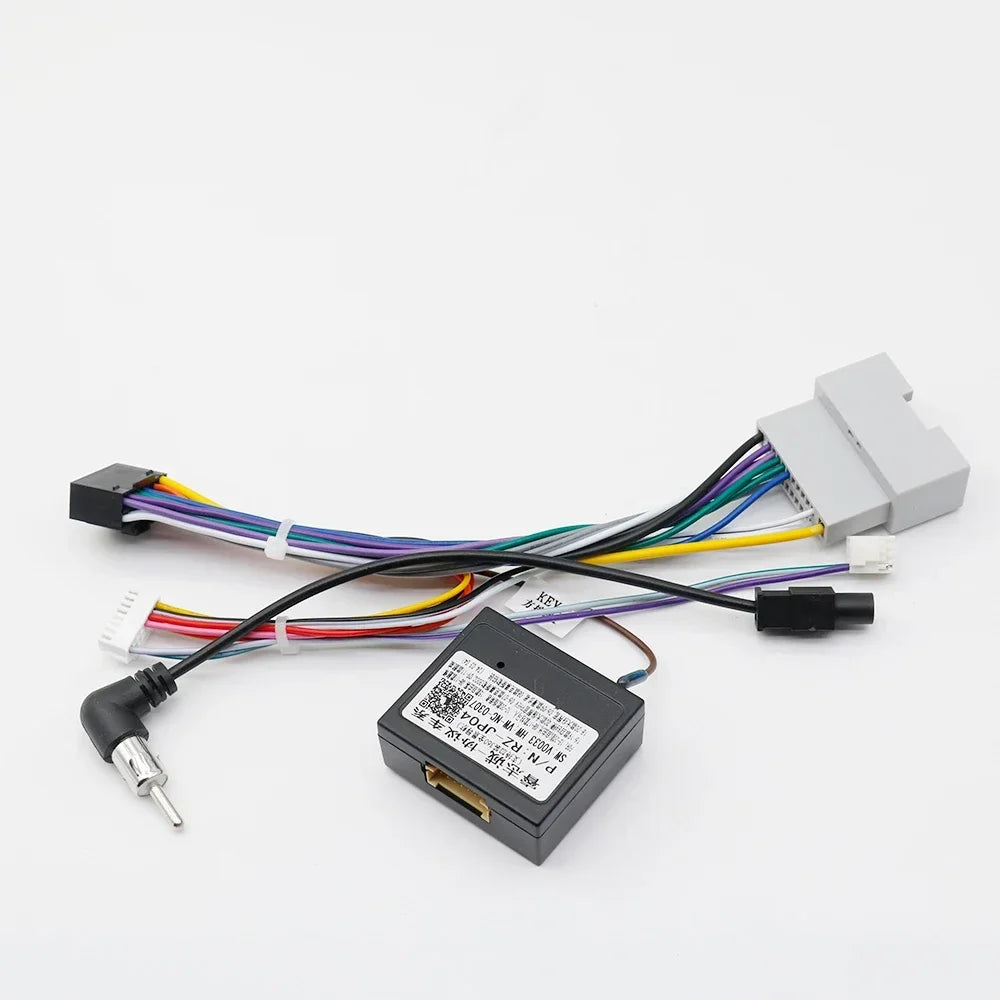 For Chrysler Grand Voyager Dodge  Caravan Lancia  2011-2016 9 Inch Car Frame Fascia Adapter Canbus Box Decoder