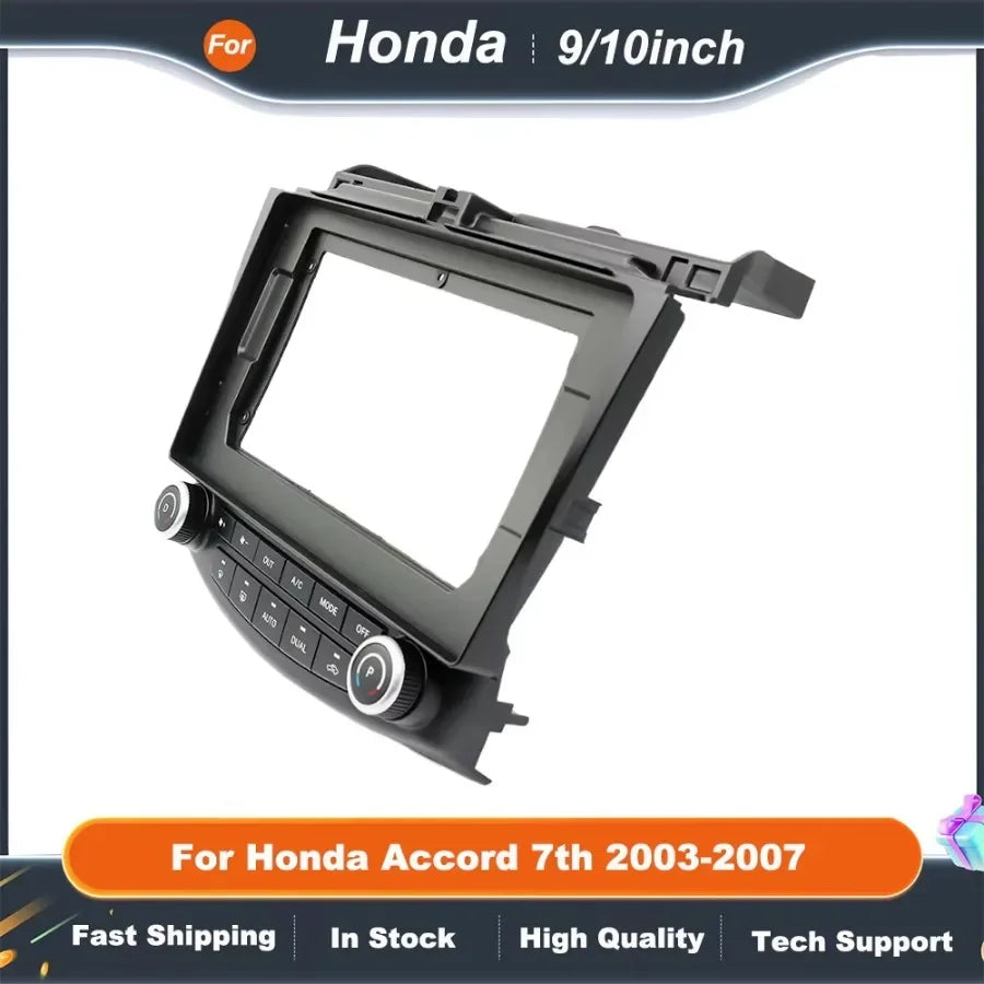 9/10Inch Car Accessories Car Radio For Honda Accord 7th 2003-2007 Dashboard Android Car Dvd Player Frame