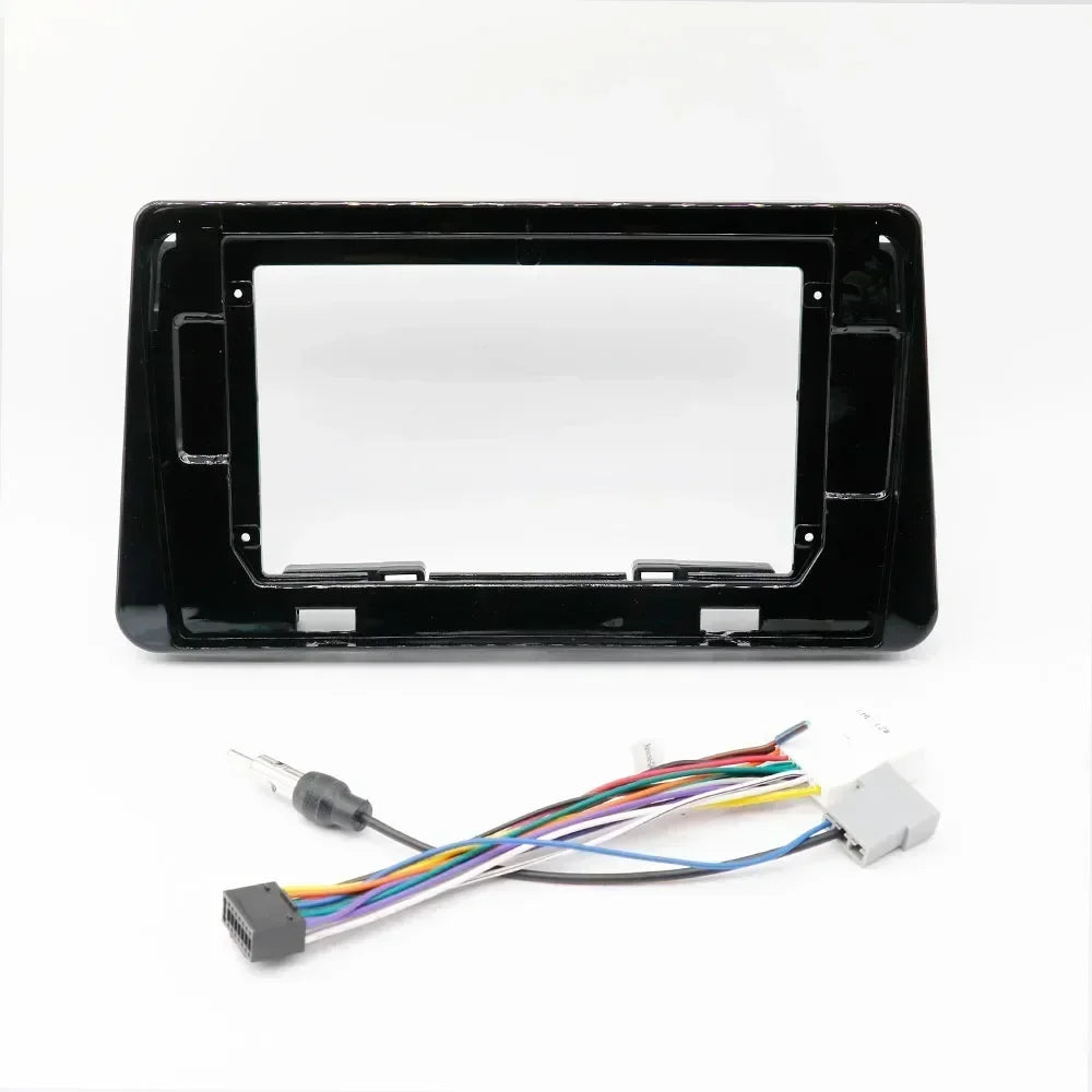 Car Frame Fascia Adapter Android Radio Dash Fitting Panel Kit For Nissan Kicks Micra Versa Almera 2014-2019 9"10.1 Inch