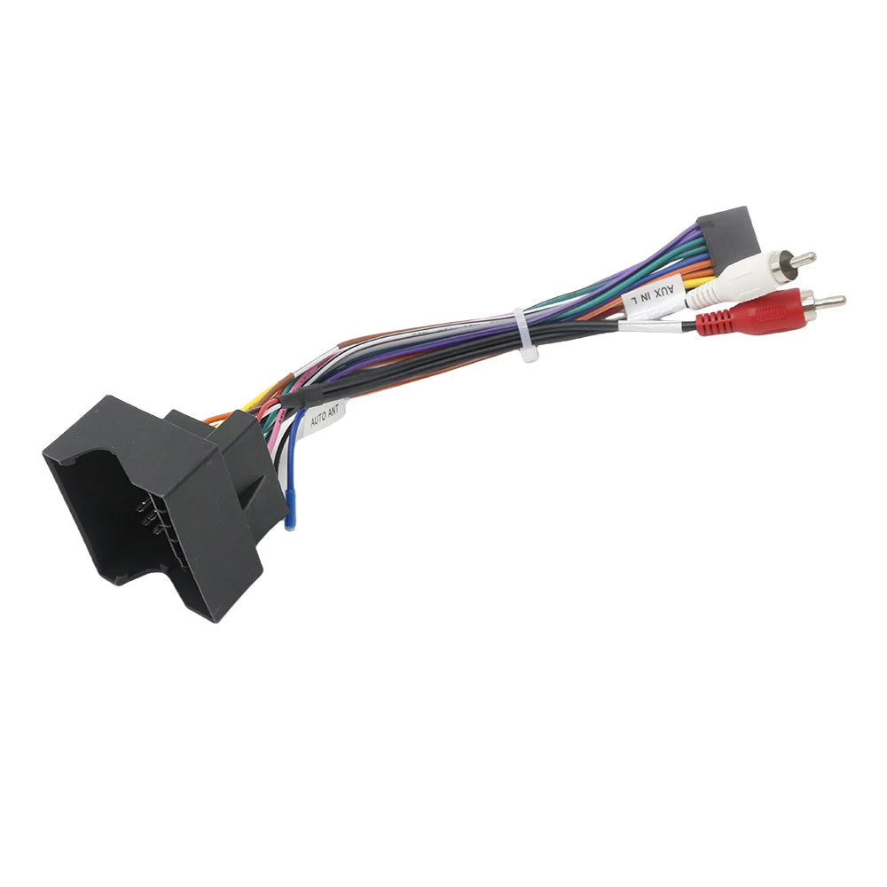 16 Pin Plug for Ford Focus Mk2 Wiring Harness Radio Adapter Antenna Car Head Unit 12V Connector Cable for Mondeo Mk3 S-max