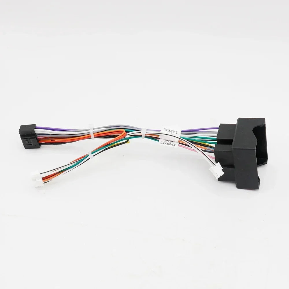 For Ford Mondeo 07-10/Focus 07-11/C-MAX 07-10 Car Stereo Audio 16PIN Android Power Wiring Harness Cable Adapter With Canbus Box