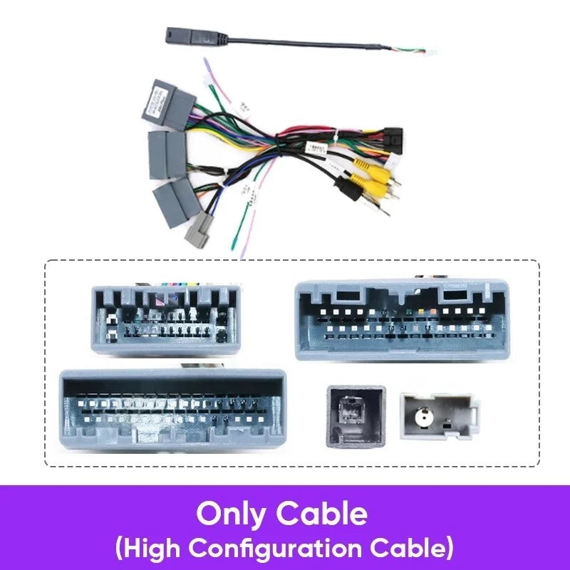 Car Radio Canbus Box For HONDA CRIDER JADE VEZE HR-V XR-V ODYSSEY CRIDER Wiring Harness Power Cable Decoder Adapter