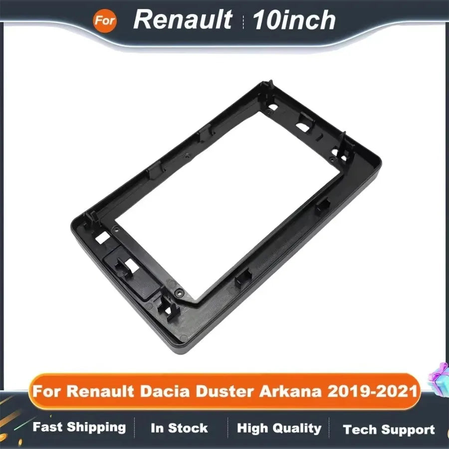 10 Inch Android Car Audio Fascia Panel for Renault Dacia Duster Arkana 2019-2021