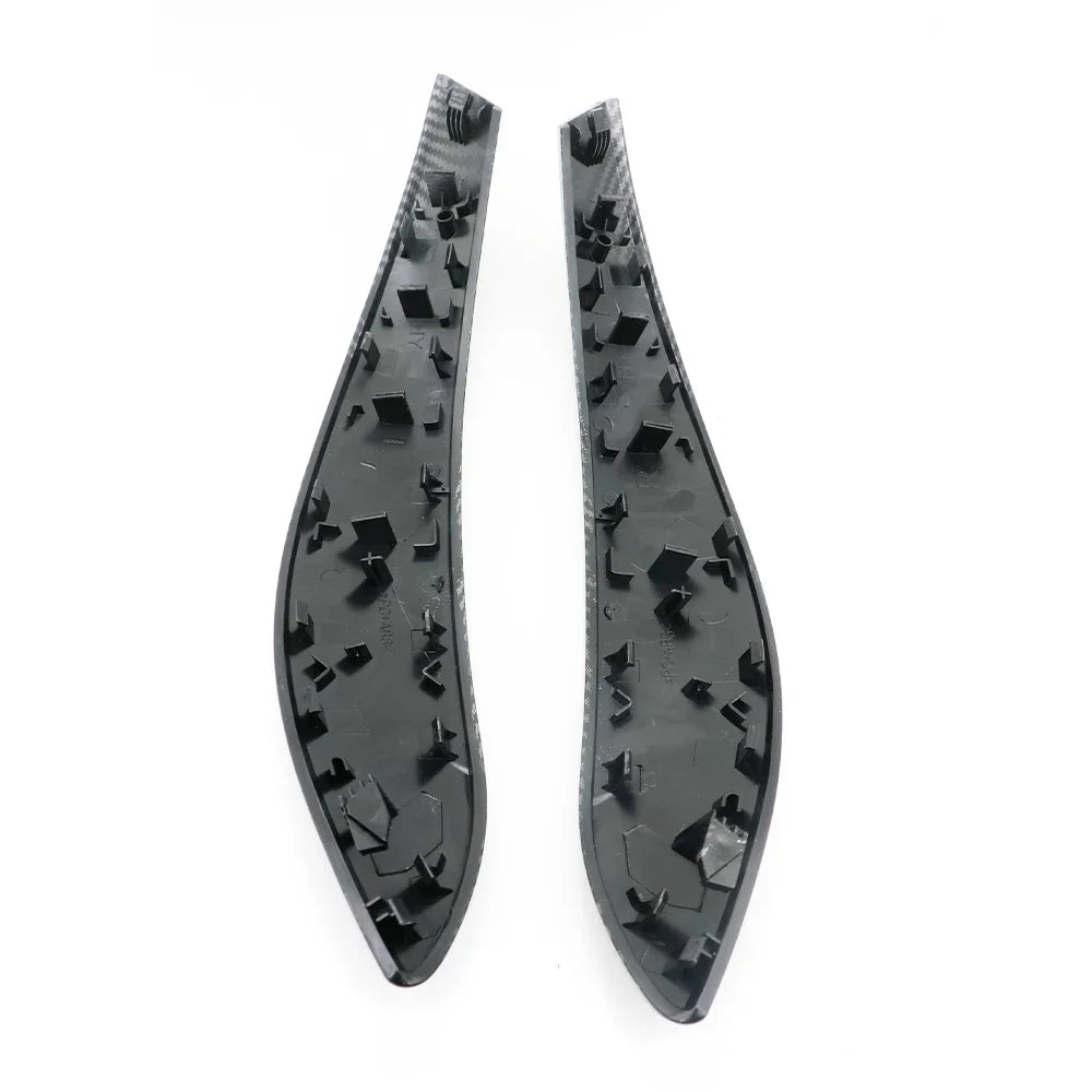 For BMW 3 4 Series F30 F31 F32 F33 F34 F35 F36 F80 2013-2018 Interior Fiber Door Pull Handle Outer Cover Trim