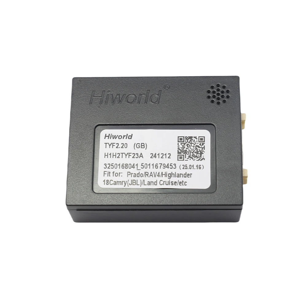 For Toyota Land Cruiser 2016 Avalon 2013 for Prius 2021 Highlander RAV4 2018-2019 Hiworld Canbus Box Android 16 Pin Power Cable
