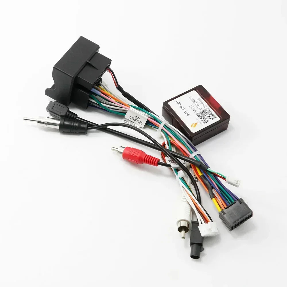 Car 16pin Power Cord Wiring Harness Adapter For Opel Combo/Corsa/Tigra 2000-2011 Installation Head Unit