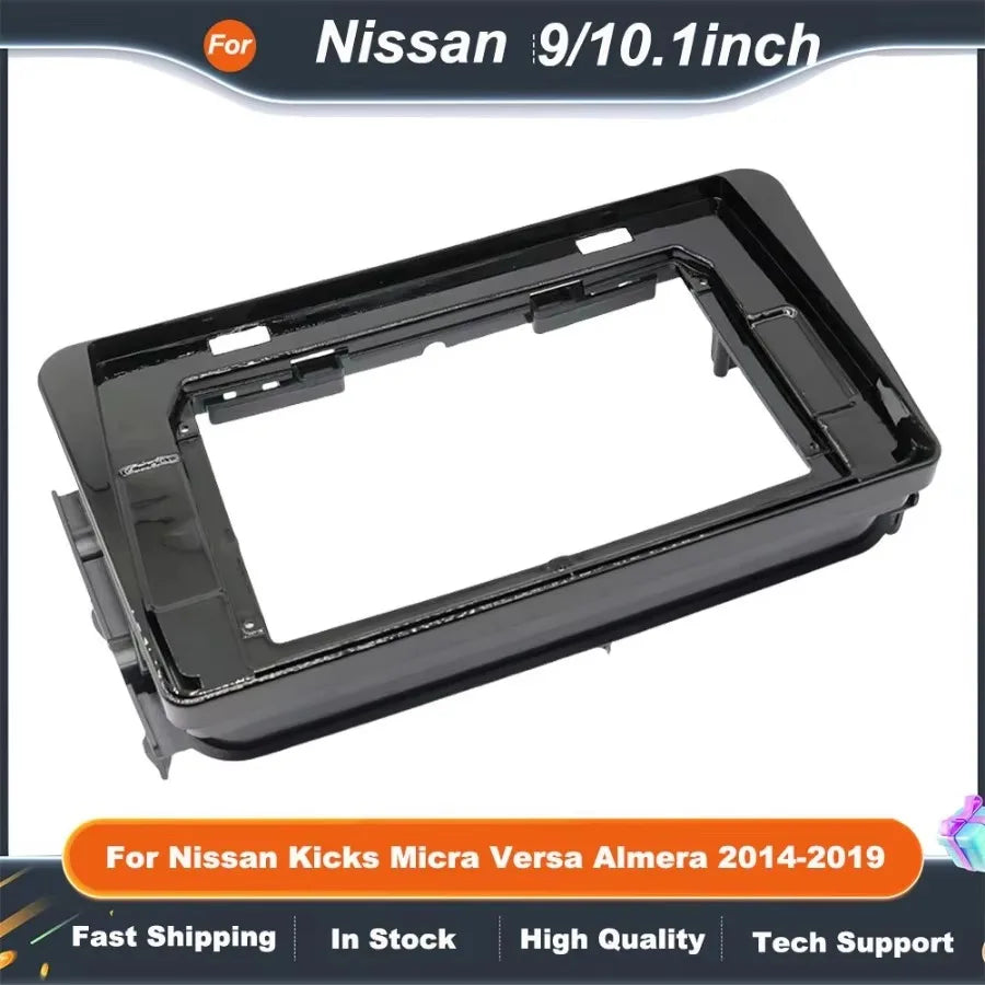 9/10.1" Universal Car Dash Kit for Nissan Kicks/Micra/Versa/Almera 2014-2019 Android Stereo Installation Panel