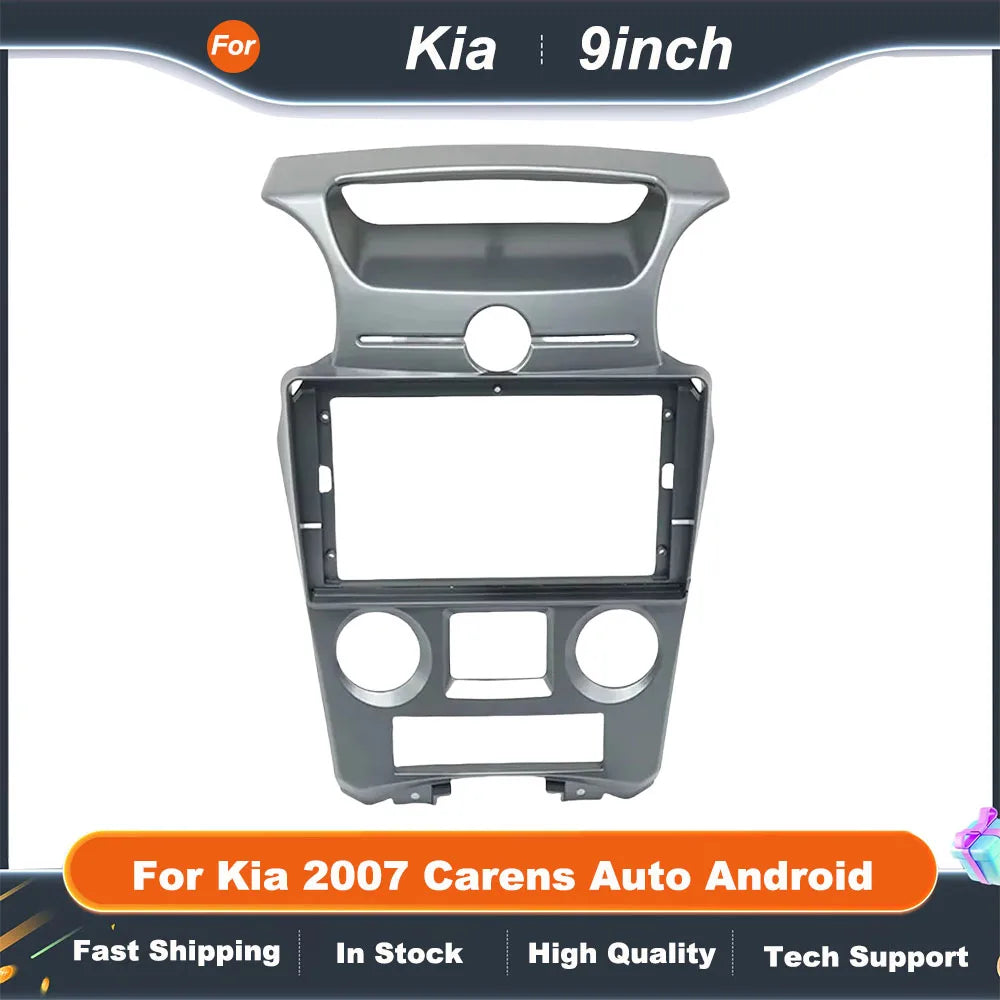9Inch Car Radio Frame  For Kia 2007 Carens Auto Android Dvd Player Android Radio Ips Touch Screen Gps Navigation Frame Kit