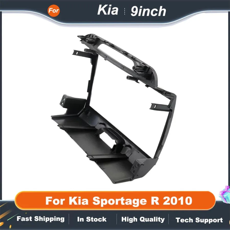 9" Car Stereo Fascia Panel for Kia Sportage R 2010  Android Radio Dash Kit