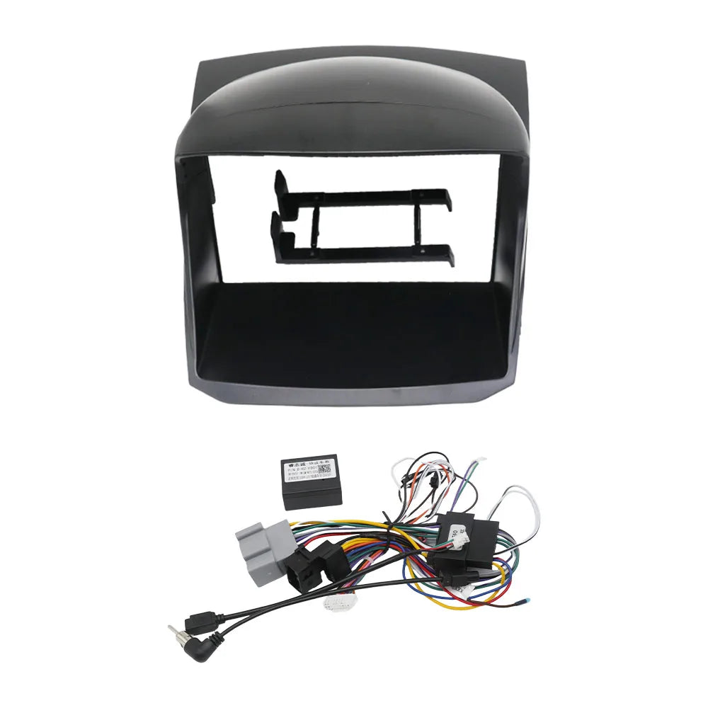 9 Inch For Ford Fiesta 2009-2014 Car Radio Stereo Android MP5 Player Casing Frame 2 Din Head Unit Panel Fascia Dash Cover