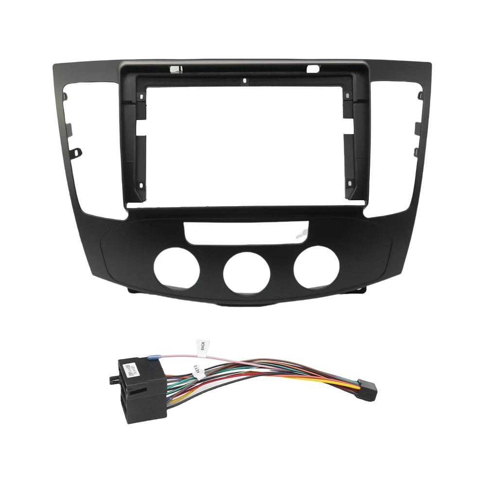 Car 9 Inch Radio Fascia For HYUNDAI SONATA NF 2008 2009 2010 Frame Android 2Din MP5 Player Stereo Panel