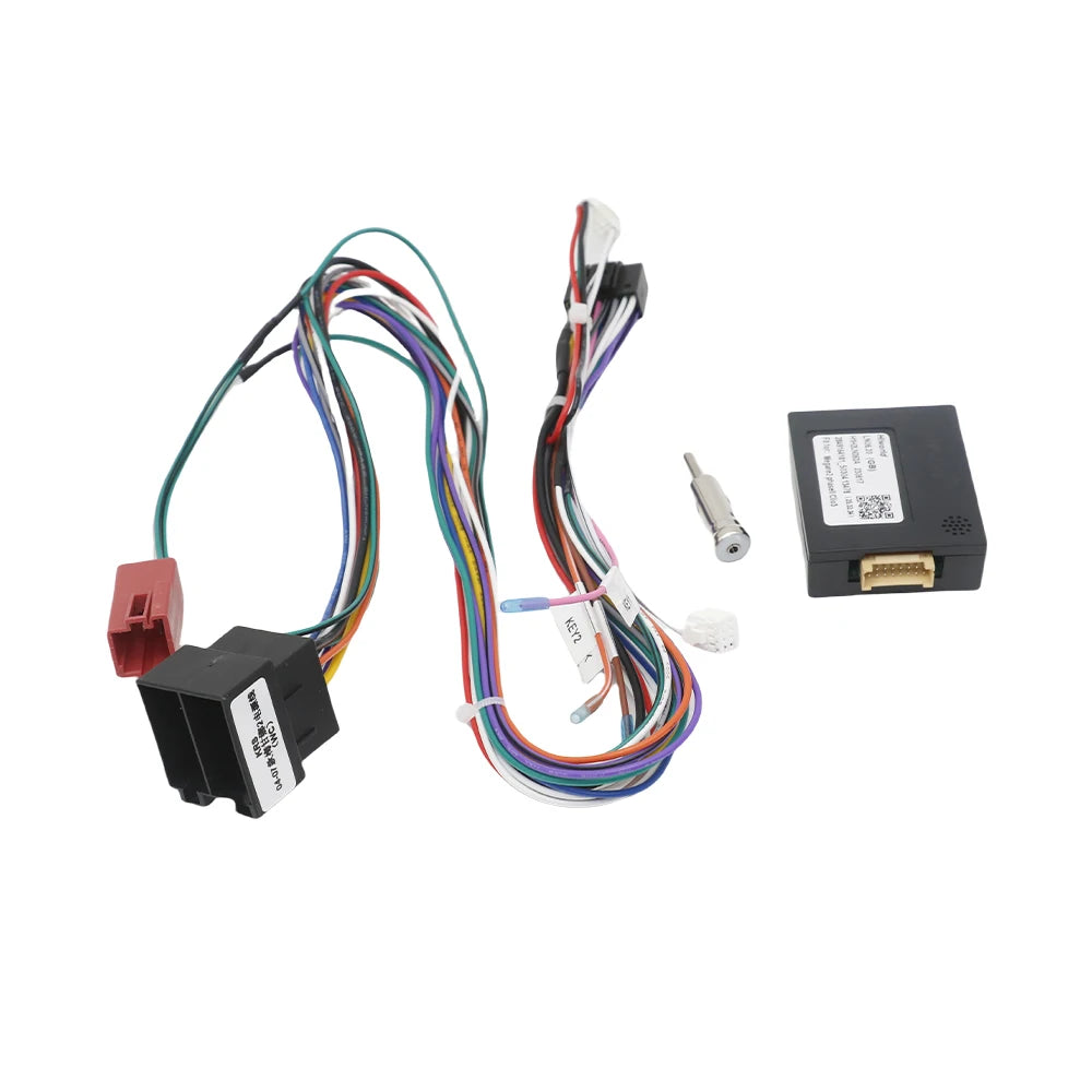 CAN Bus Decoder 16 Pin to ISO Radio Harness Adapter Car Android Wiring Cable for Renault Megane 2 Clio 3 Trafic Mk2 Kangoo