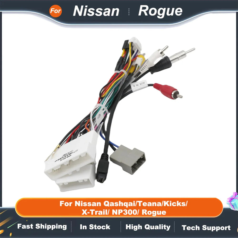 Canbus Box NS-SS-04A  For Nissan Qashqai/Teana/Kicks/ X-Trail/ NP300/ Rogue/ Support 360 Camera Function For16Pin Android Radio