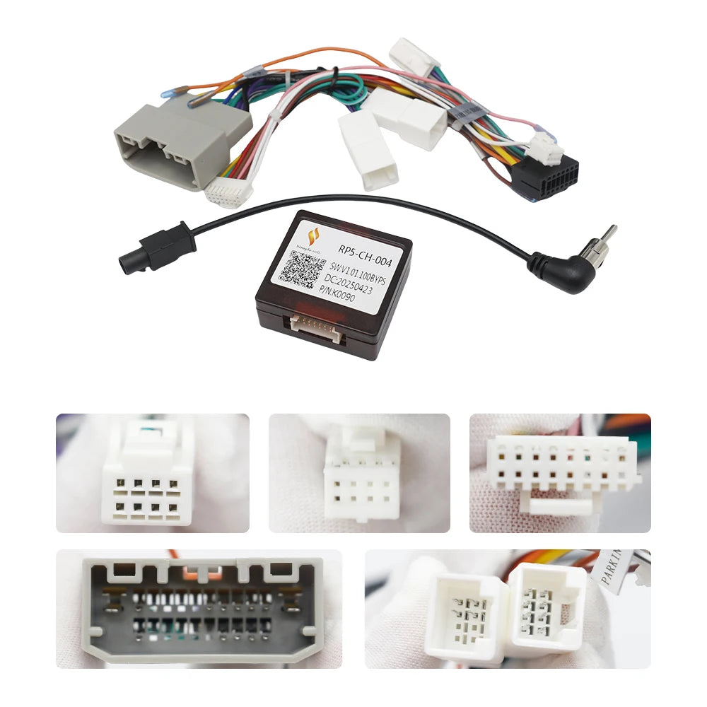 10.1 Inch 25.654cm 2 Din Car Radio Frame CanBus for Chrysler Grand Voyager for Dodge Caravan 2006-2012 Panel Dashboard Mount Kit