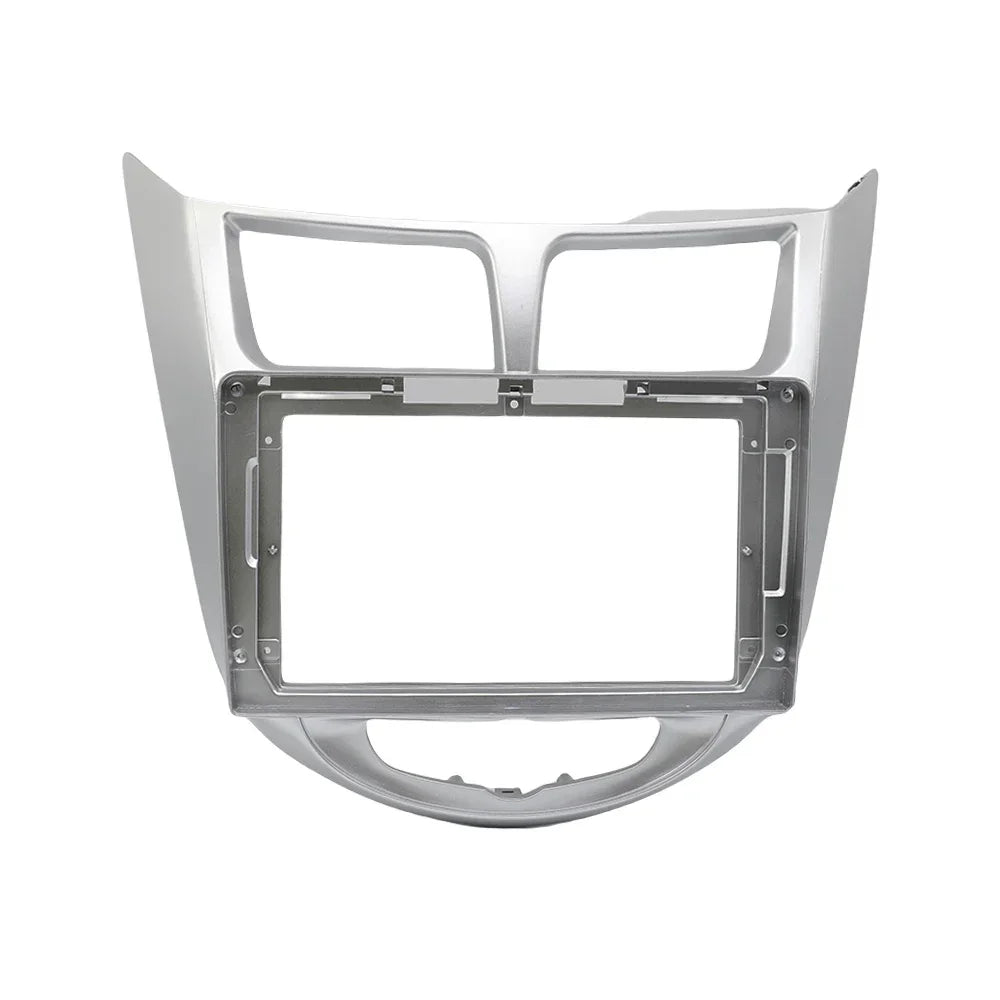 For Hyundai I-25/Accent/Solaris/Verna 2010-2016 Car 9 Inch Radio Fascia Frame Android 2Din MP5 Player Stereo Panel