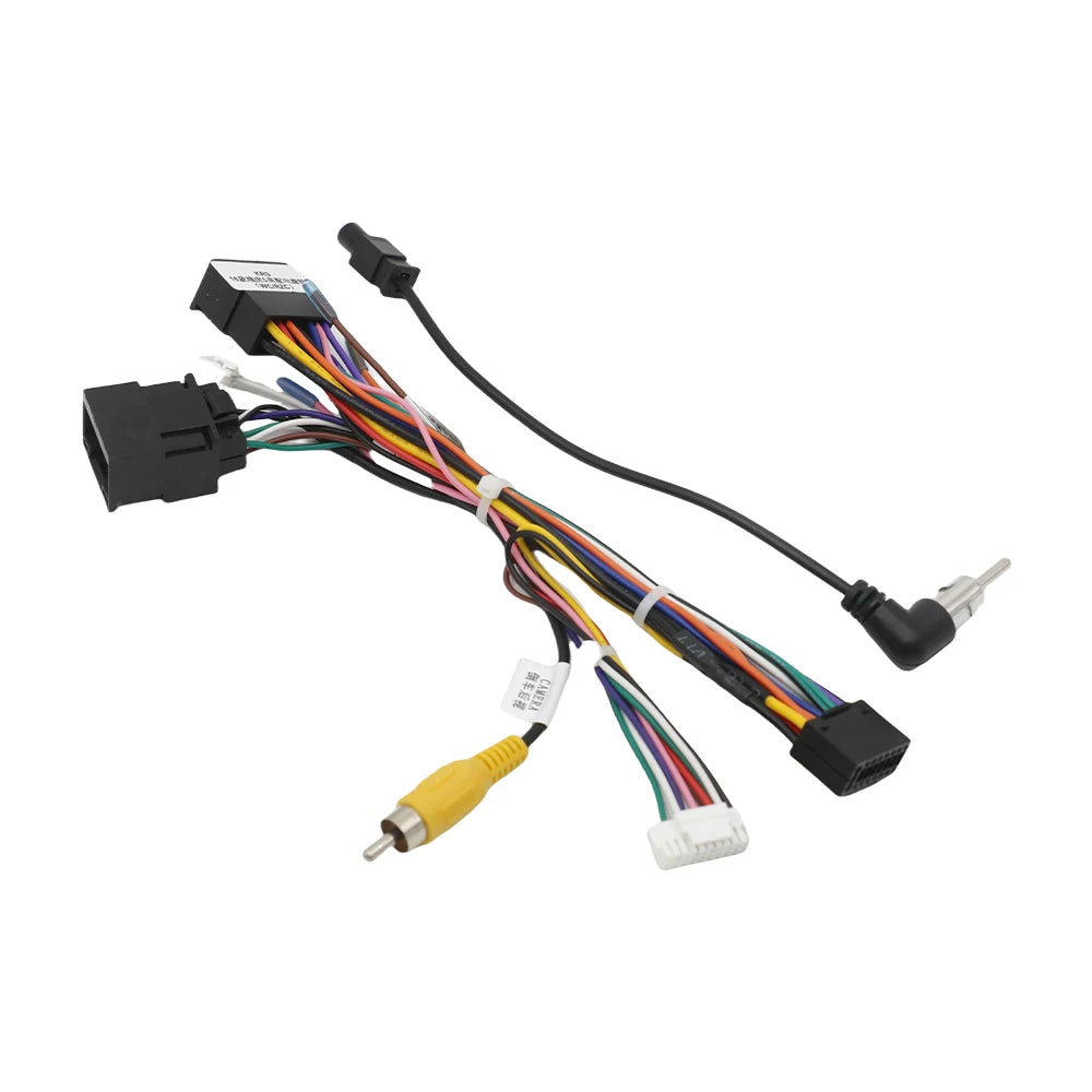 16 Pin Plug Connector Camera in For Chery Grand Tiggo 5 Radio Wiring Harness Adapter CAN Bus Decoder Car Android Head Unit Cable