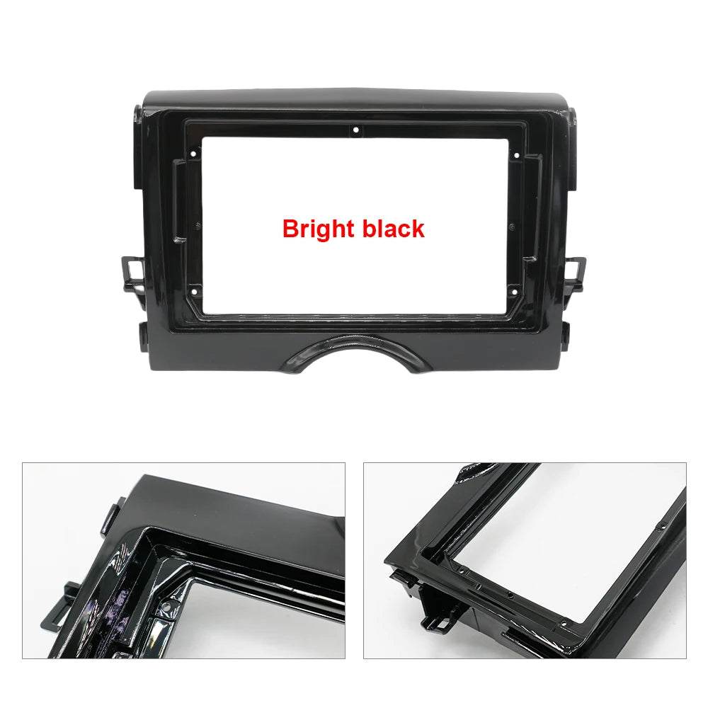 9 Inch Car Frame Fascia Adapter Canbus Box Decoder For Toyota Reiz Mark X 2010-2013 Android Radio Dash Fitting Panel Kit