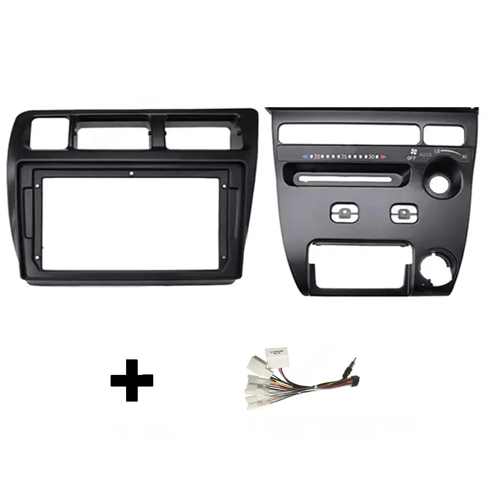 For TOYOTA Corolla Sprinter 1991-1997 (9Inch)Car Radio Fascias Android GPS MP5 Stereo Player 2 Din Head Unit Panel Dash Frame