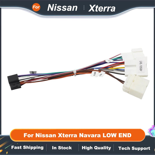 16PIN Car Radio Cable For Nissan Xterra Navara LOW END Cable Power Wire Cable Android Car